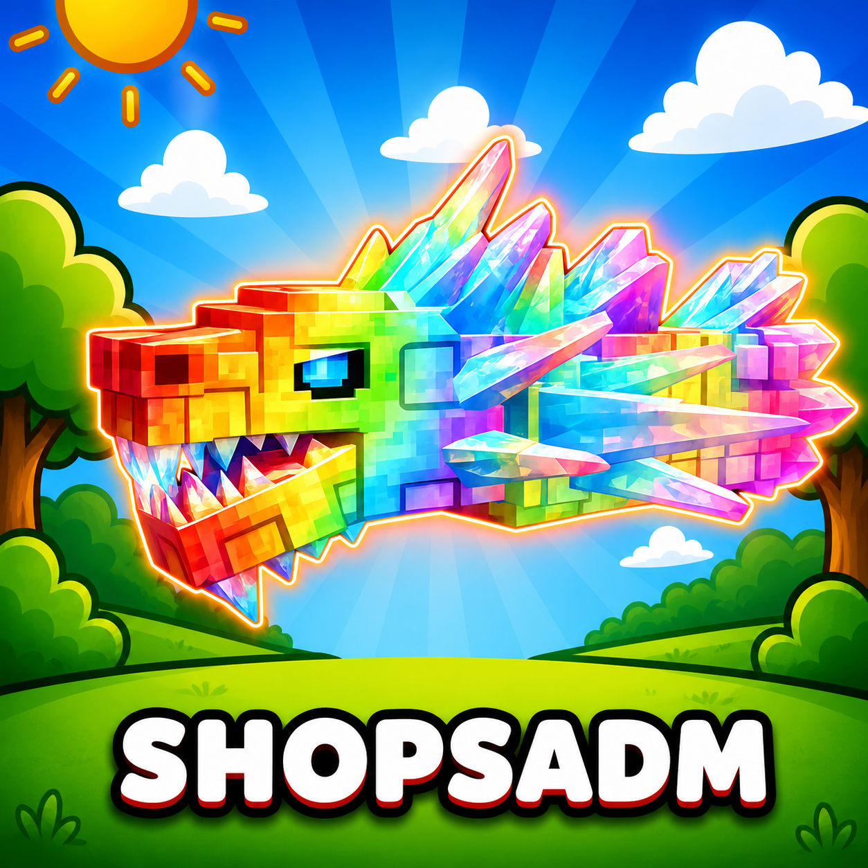 Rainbow Ice Serpent