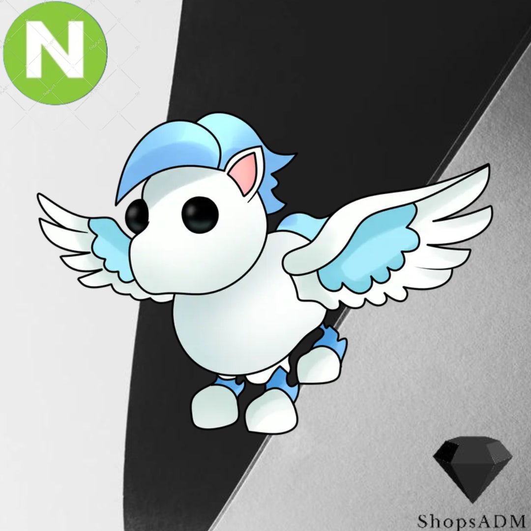 Neon Winged Horse
