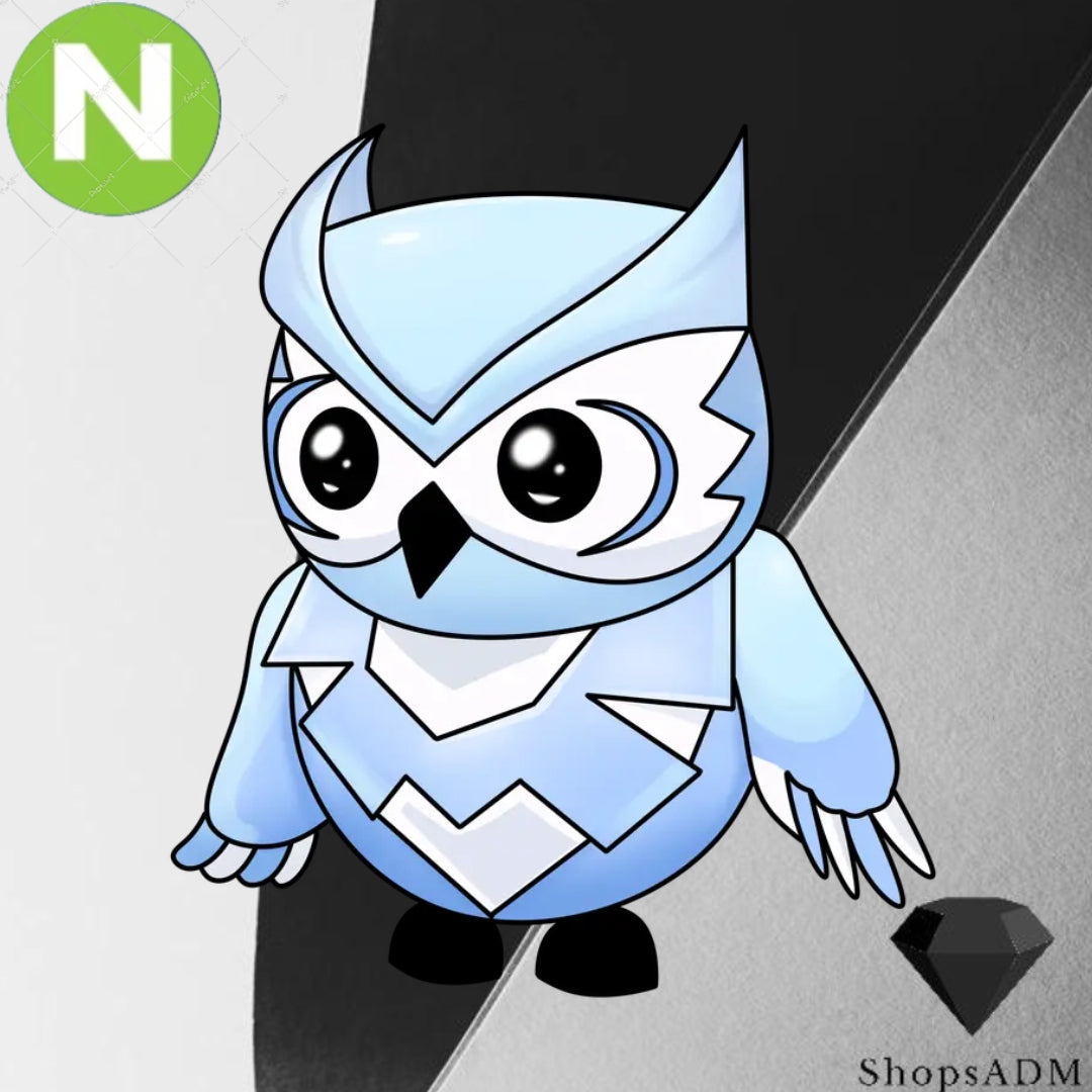 Neon Snow Owl