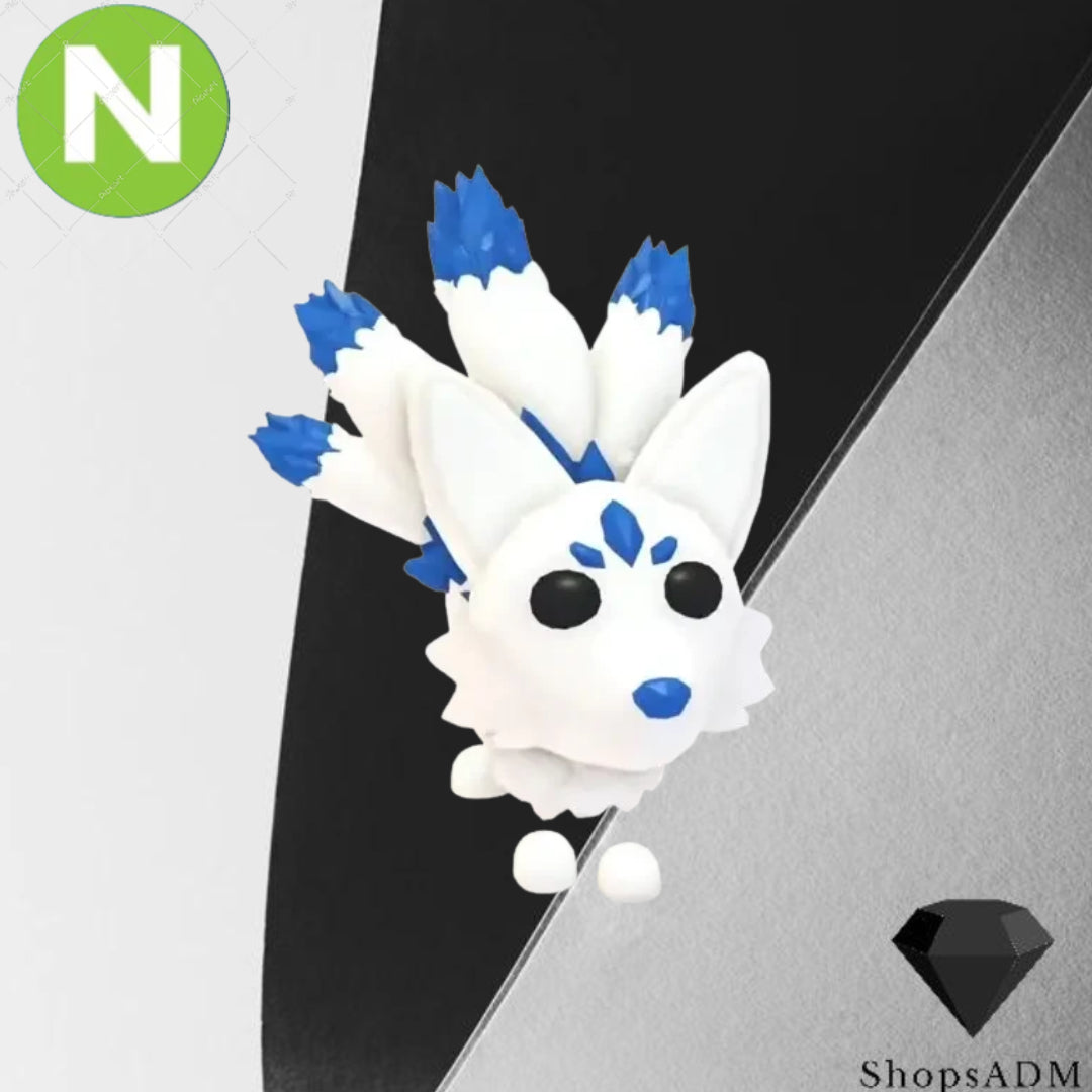 Neon Glacier Kitsune